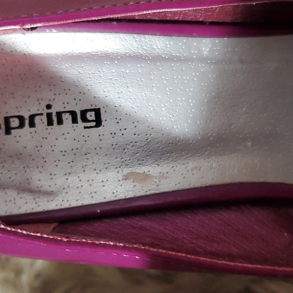 SPRING Light Purple Leather-Like Patent Heels- Size Euro 38 - Picture 15 of 16